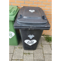 Containersticker hart, ster of huisje